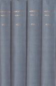 Collection of 4 sets of Aeroplane Monthly magazines book bound, Volume 1, 2, 3 and 4 corresponding