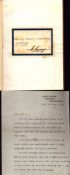 Lt-Col. M B Savage signed A History of the Naval and Military Monuments, Memorials and Colours,