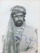 Art Malik signed 10x8inch black and white photo.