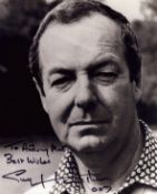 Guy Hamilton signed 10x8inch black and white photo. Dedicated.