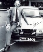John Gardner signed 10x8inch black and white photo.