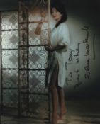 Zena Marshall signed 10x8inch colour photo.