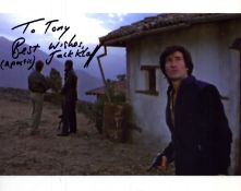 Jack Klaff signed 10x8inch colour photo. Dedicated.