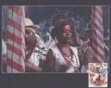 Della McRae signed 10x8inch Live and Let Die colour photo.