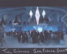 Tina Simmons signed 10x8inch colour photo.
