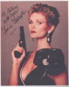 Fiona Fullerton signed 10x8inch colour photo. Dedicated.