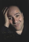 Omid Djalili signed 7x5inch colour photo.