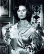 Corinne Clery's signed 10x8inch black and white photo.