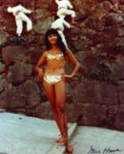 Mie Hama signed 10x8inch colour photo.