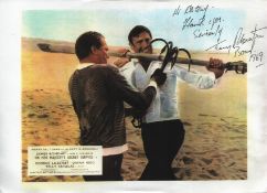 Terry Mountain signed 12x8inch colour photo. Dedicated.