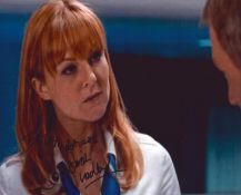 Sarah Hadland signed 10x8inch colour photo. Dedicated.
