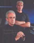 Jonathan Pryce signed 10x8inch colour photo. Dedicated.