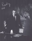 Peter Roy signed 10x8inch black and white photo.