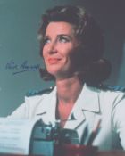 Lois Maxwell signed 10x8inch colour photo.