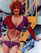 Jill St John signed 10x8inch colour photo.