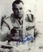 Joe Don Baker signed 10x8inch black and white photo.