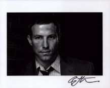 Glenn Foster signed 10x8inch black and white photo.
