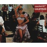 Nadja Regin signed Goldfinger 10x8inch colour photo.