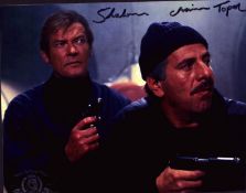 Chaim Topol signed 10x8inch colour photo.