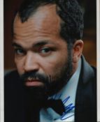 Jeffrey Wright signed 10x8inch colour photo.