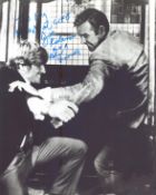 Joe Robinson signed Diamond are Forever 10x8inch black and white photo.