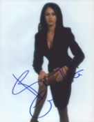 Maria Grazia Cucinotta signed 10x8inch colour photo.