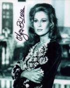 Olga Bisera signed 10x8inch black and white photo.