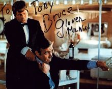 Bruce Glover signed 10x8inch colour photo. Dedicated.