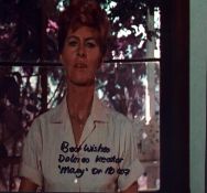Delores Keator signed DR NO 10x8inch colour photo.
