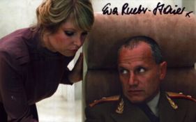 Eva Rueber-Staier signed 10x8inch colour photo.