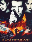 Terry Rawlings (Film Editor) signed Goldeneye 12x8inch colour promo photo. Dedicated.