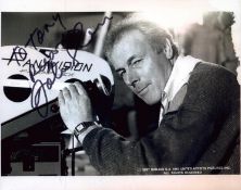 John Glen signed 10x8inch black and white photo.