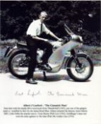 Albert J Luxford (The Gimmick Man) signed 10x8inch black and white photo.