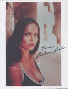 Barbara Bach signed 10x8inch colour photo.