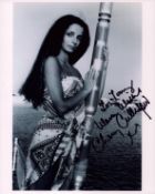 Cherry Gillespie signed 10x8inch black and white photo.