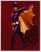 Yvonne Craig signed 10x8inch Batgirl colour photo. Dedicated.