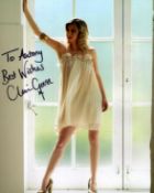 Claire Goose signed 10x8inch colour photo. Dedicated,