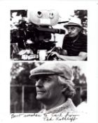 Ted Kotcheff signed 10x8inch black and white photo. Dedicated.