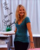 Sarah Hadland signed 10x8ich colour photo. Dedicated.