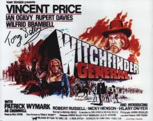 Tony Selby signed Witchfinder General 10x8inch colour promo photo.