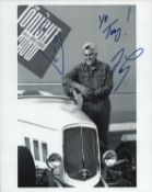 Jay Leno signed 10x8inch black and photo. Dedicated.