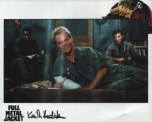 Keith Hodiak signed 10x8inch colour photo.