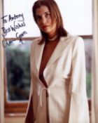 Claire Goose signed 10x8inch colour photo. Dedicated,