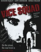 Season Hubley signed Vice Squad 10x8inch promo photo.