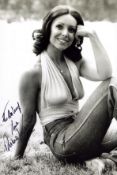 Diane Keen signed 12x8inch black and white photo. Dedicated.