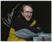 Wes Craven signed 10x8inch colour photo.