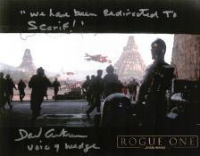 David Ankrum signed 10x8inch colour photo.