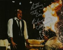 Michael Ironside signed 10x8inch colour photo. Dedicated.