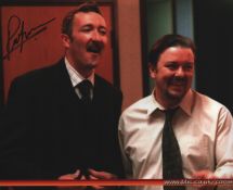 Ralph Ineson signed 10x8inch colour photo.