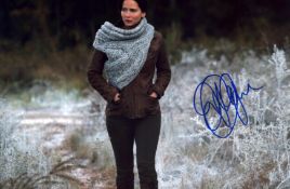 Jennifer Lawrence signed 12x8inch colour photo.